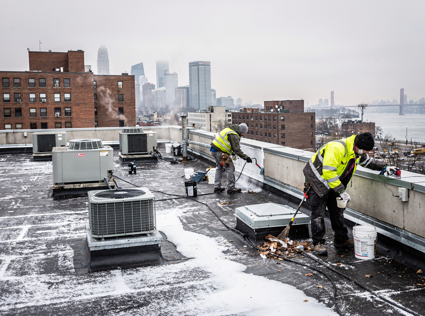 Preparing Commercial Roofs for Winter Weather in New Jersey