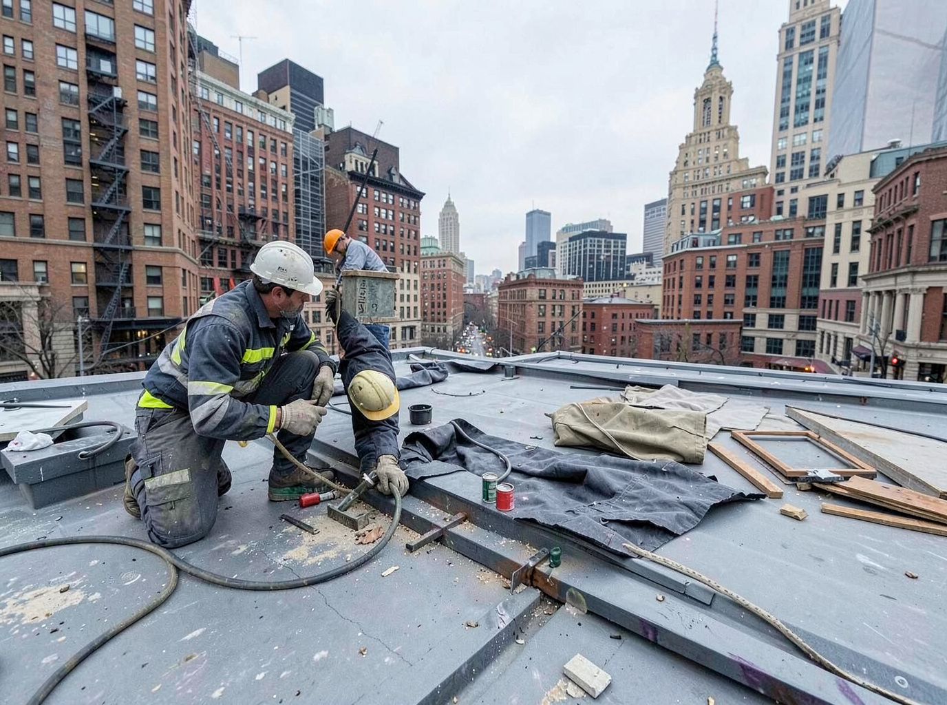 Commercial Roofing in Linden