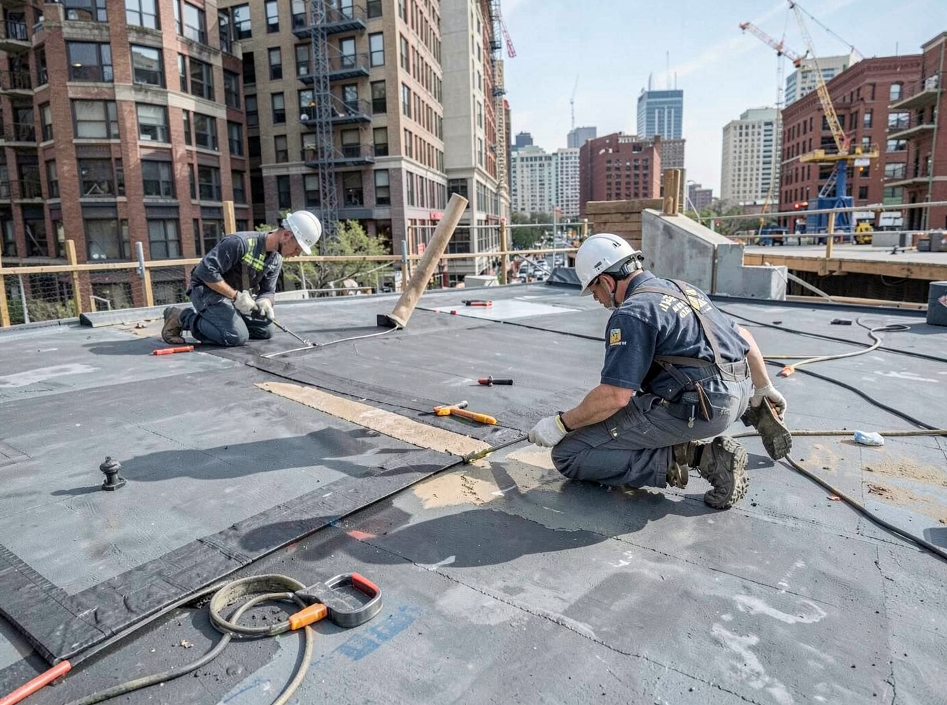 Commercial Roofing in Kearny